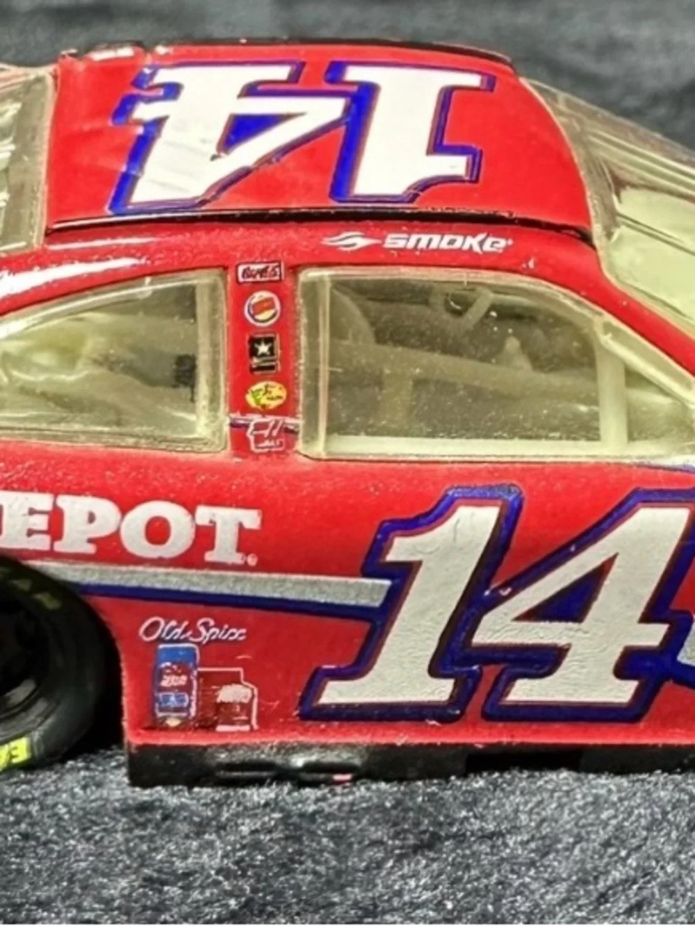 Tony Stewart collection 2 1/87 scale and 2 1/64 scale 4 Cars 3 With Cases